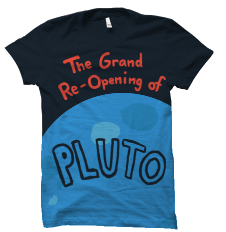 Limited edition VivaLaPluto t-shirt