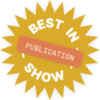 Best in Show – Publication